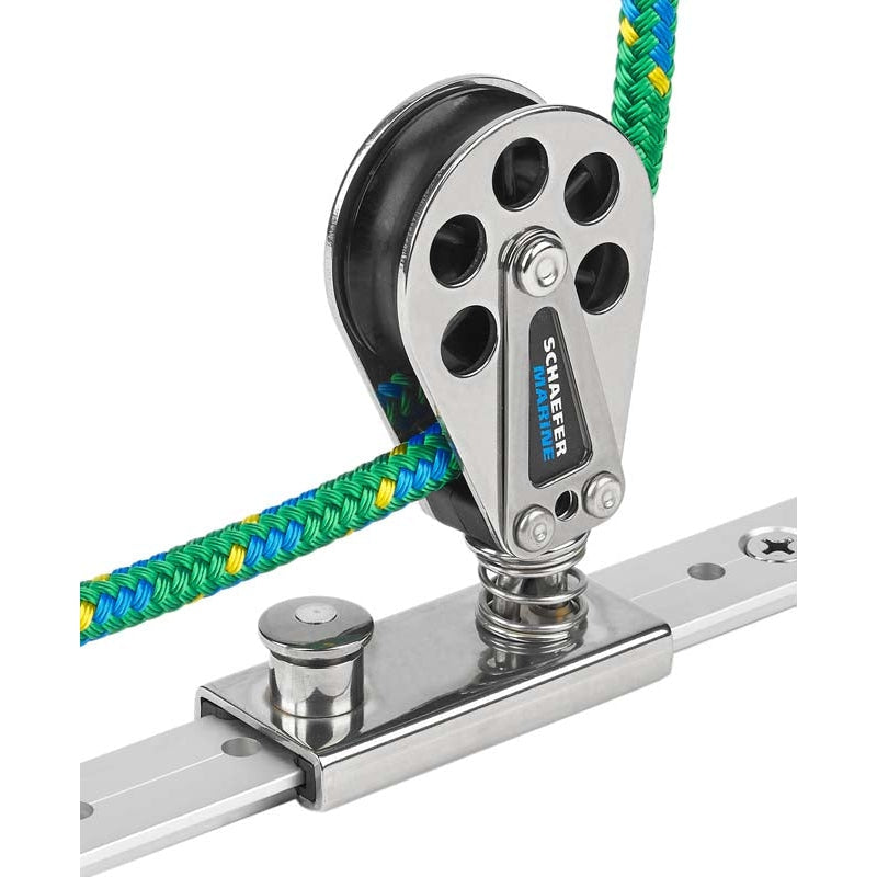 Spr. Loaded/Lined Slide/S.S. for 1&quot; T-Track  505-82