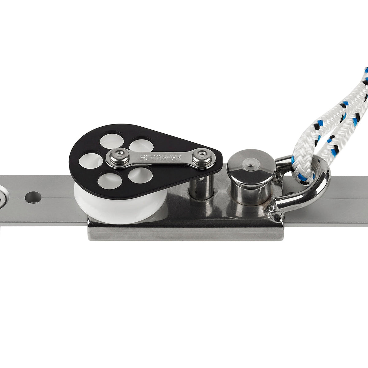 Jiffy Reef Block/ Bail/ Lined for 1&quot; T-Track    73-37