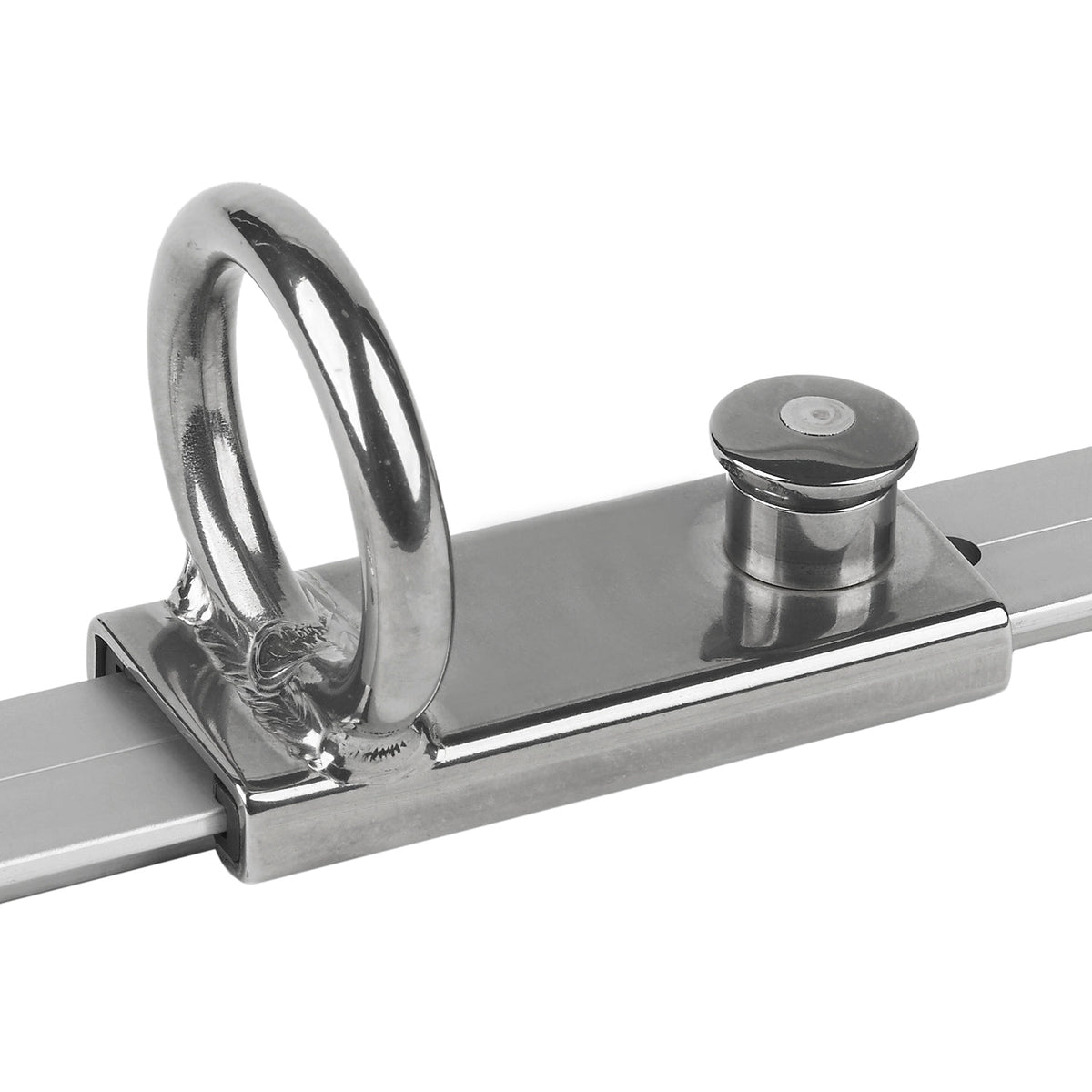 Spinnaker Pole Slider - Welded/ Lined for 1&quot; T-Track   73-38