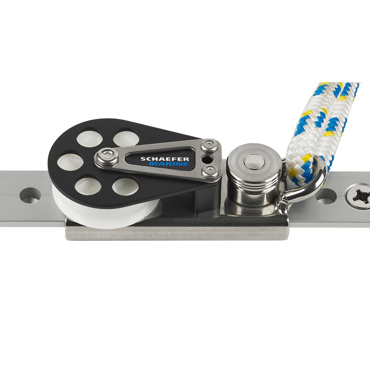 Jiffy Reef Block/ Bail/ Lined for 1-1/4&quot; T-Track    73-45